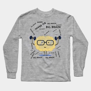 big brain Long Sleeve T-Shirt